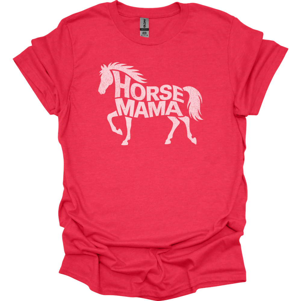 Horse Mama - Heather Red