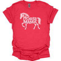 Horse Mama - Heather Red