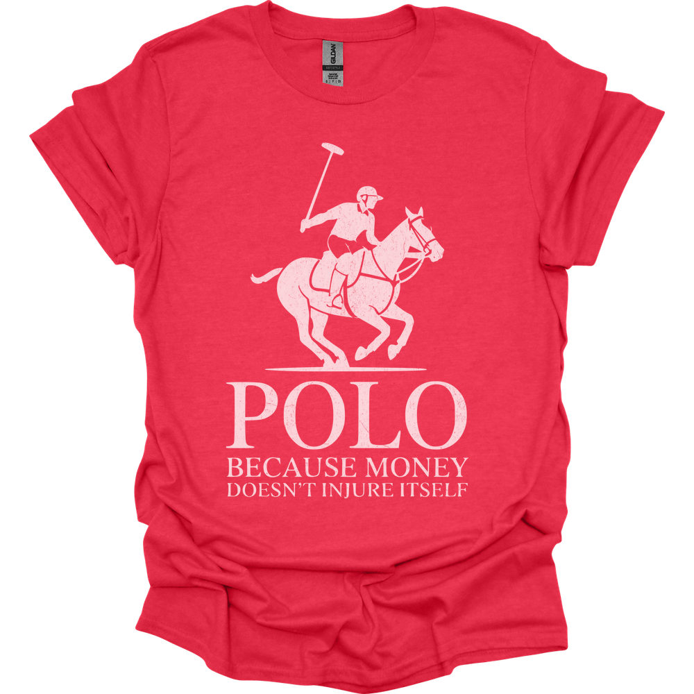 Polo Cause Money Doesnt Injure Itself - Heather Red