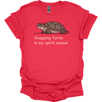 Snapping Turtle Is My Spirit Animal - Heather Red