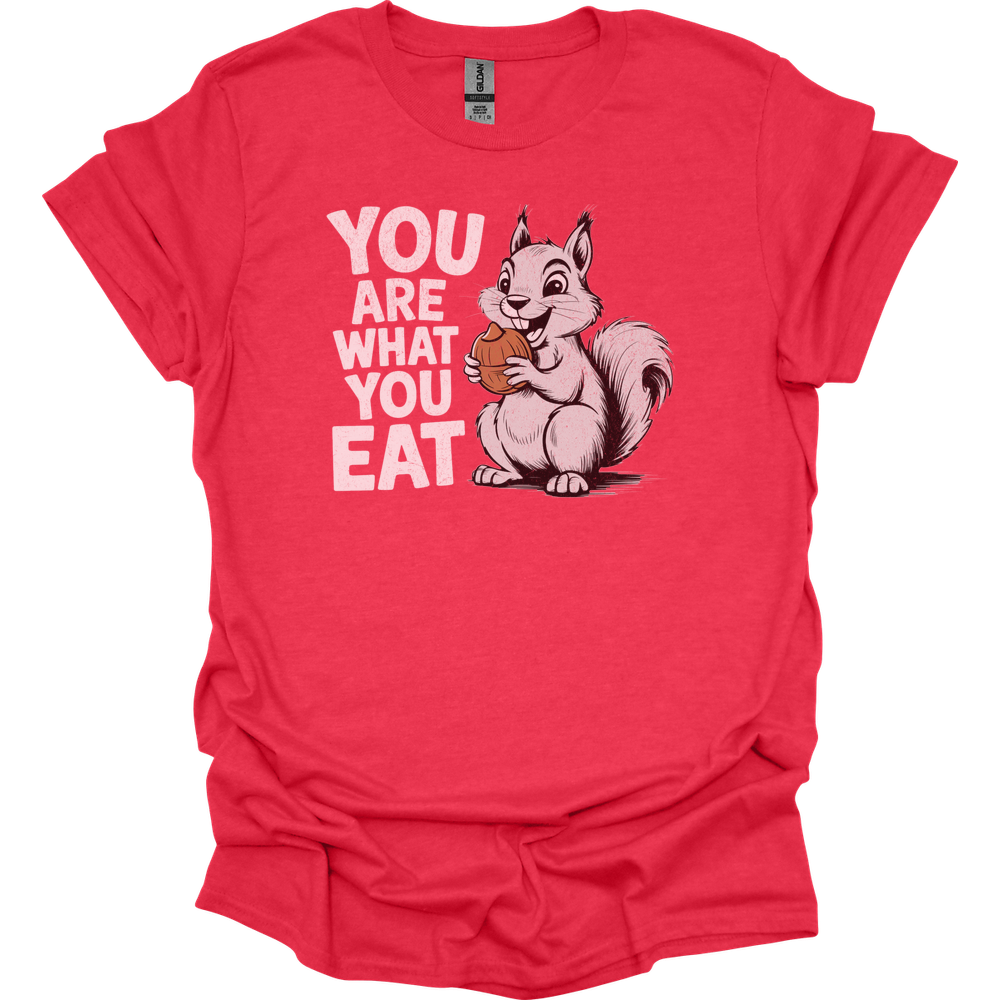 You Are What You Eat Nuts - Heather Red