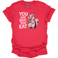 You Are What You Eat Nuts - Heather Red