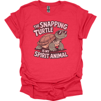 The Snapping Turtle Is My Spirit Animal - Heather Red