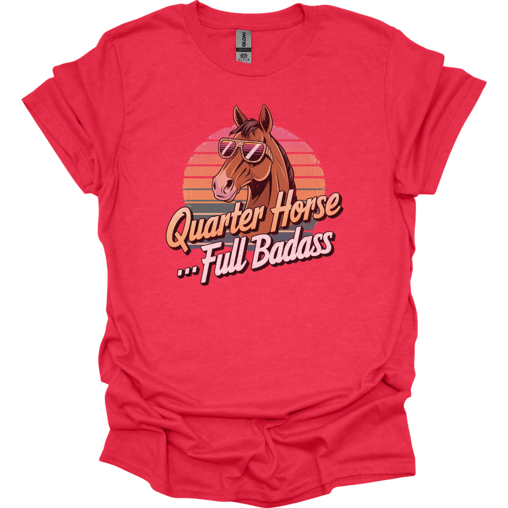 Quarter Horse Full Badass - Heather Red