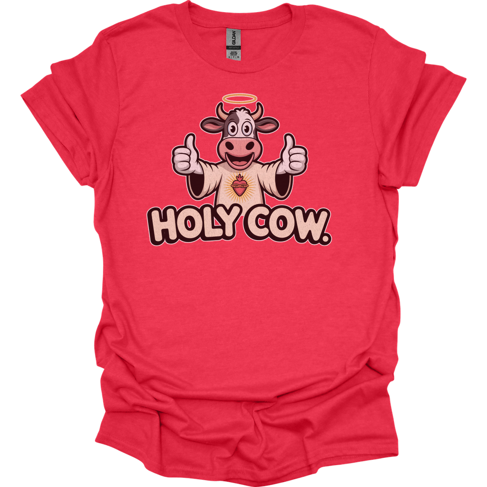 Holy Cow Adult - Heather Red