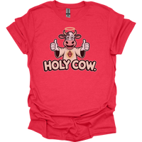 Holy Cow Adult - Heather Red