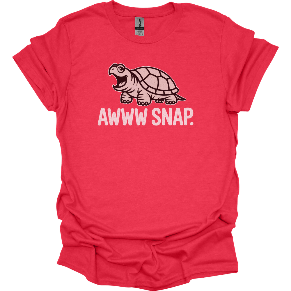 Awww Snap Adult Dark - Heather Red