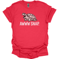 Awww Snap Adult Dark - Heather Red