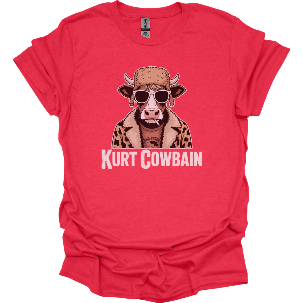 Kurt Cowbain Adult Dark - Heather Red