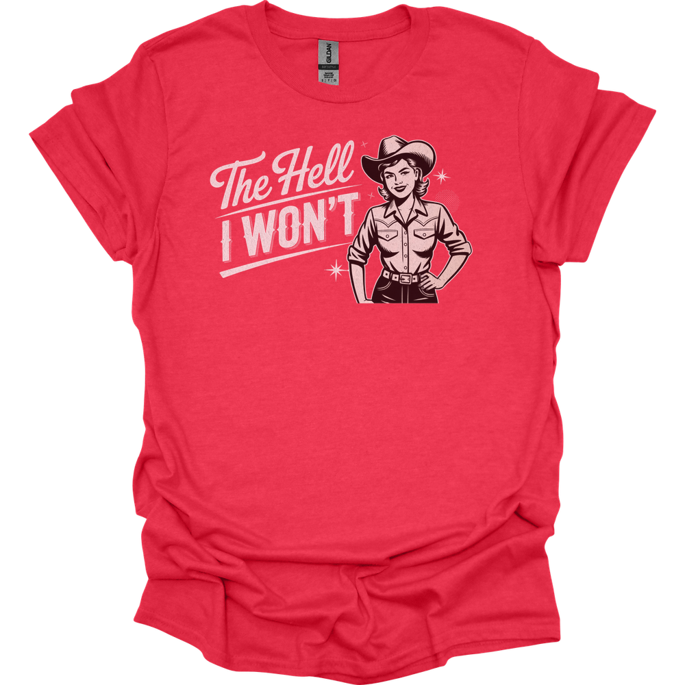 The Hell I Wont - Heather Red