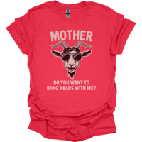 Do You Want To Bang Heads With Me - Heather Red