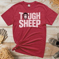 Tough Sheep (Adult Unisex Tee) - Heather Red