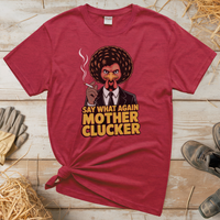 Pulp Chicken Adult Tee - Heather Red