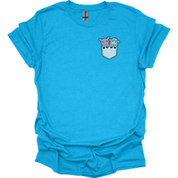 Sheep And Pig In Pocket - Heather Sapphire