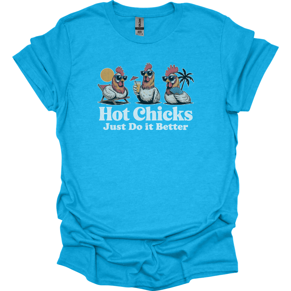 Hot Chicks Just Do It Better Adult Dark - Heather Sapphire