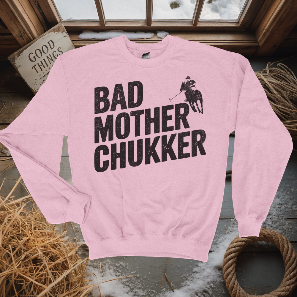 Bad Mother Chukker Polo - Light Pink