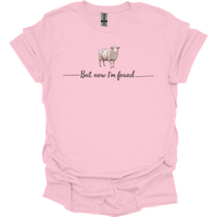 But Now Im Found Spiritual Sheep - Light Pink