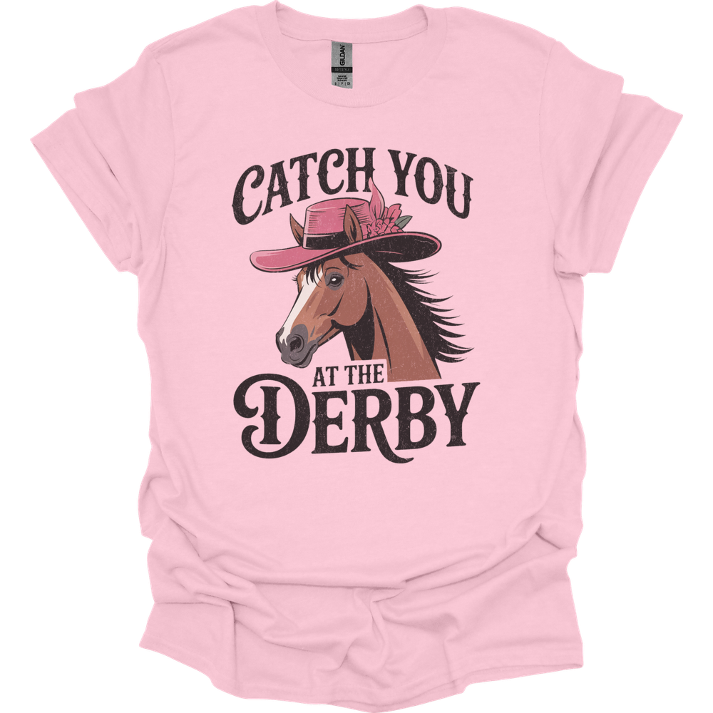 Catch You At The Derby - Light Pink