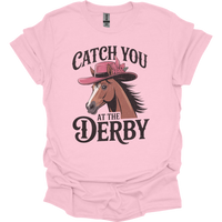 Catch You At The Derby - Light Pink