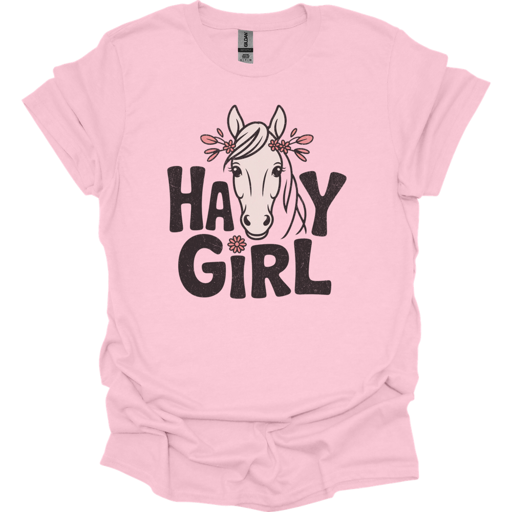 Hay Girl - Light Pink