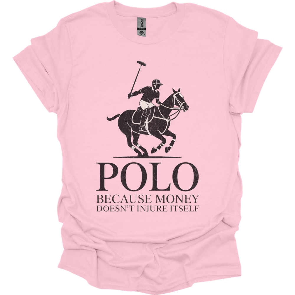 Polo Cause Money Doesnt Injure Itself - Light Pink