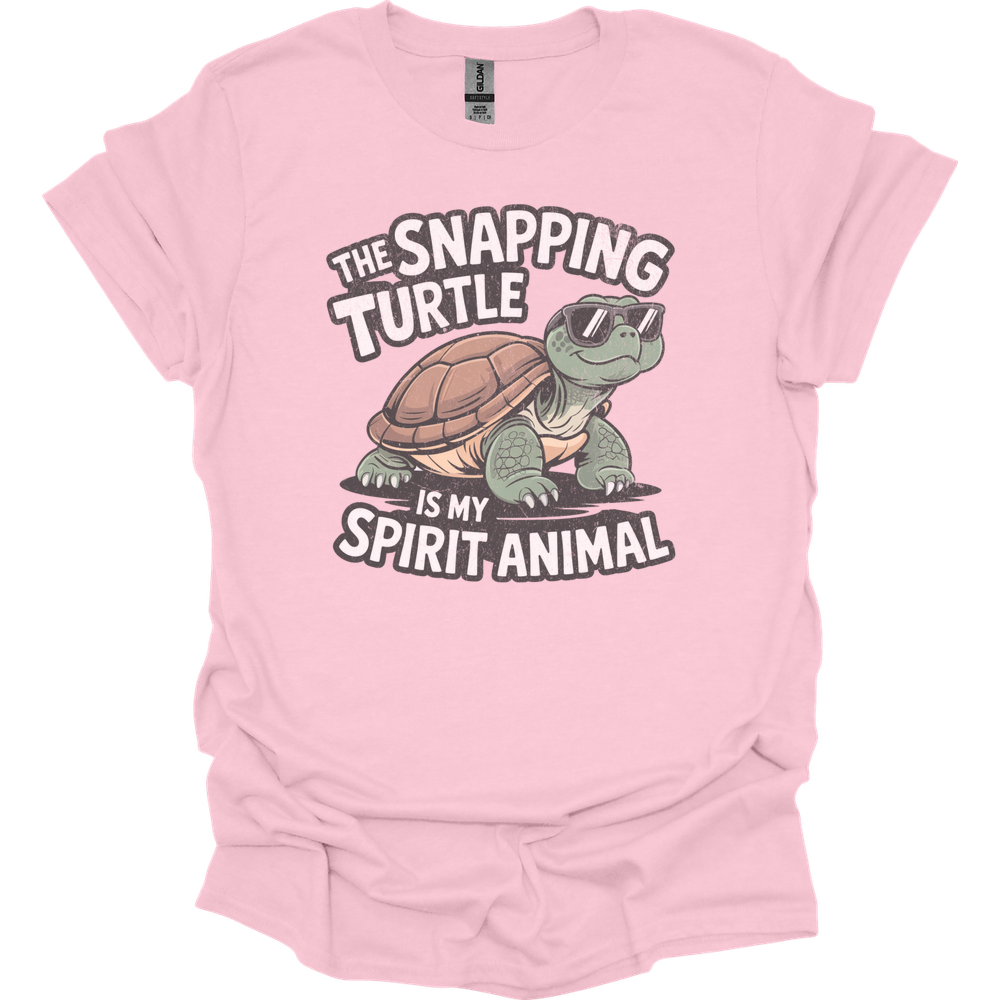 The Snapping Turtle Is My Spirit Animal - Light Pink