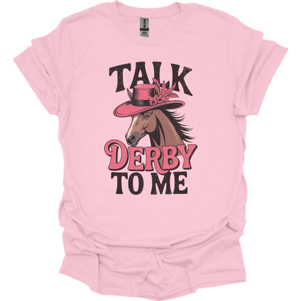 Talk Derby To Me - Light Pink