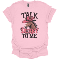 Talk Derby To Me - Light Pink