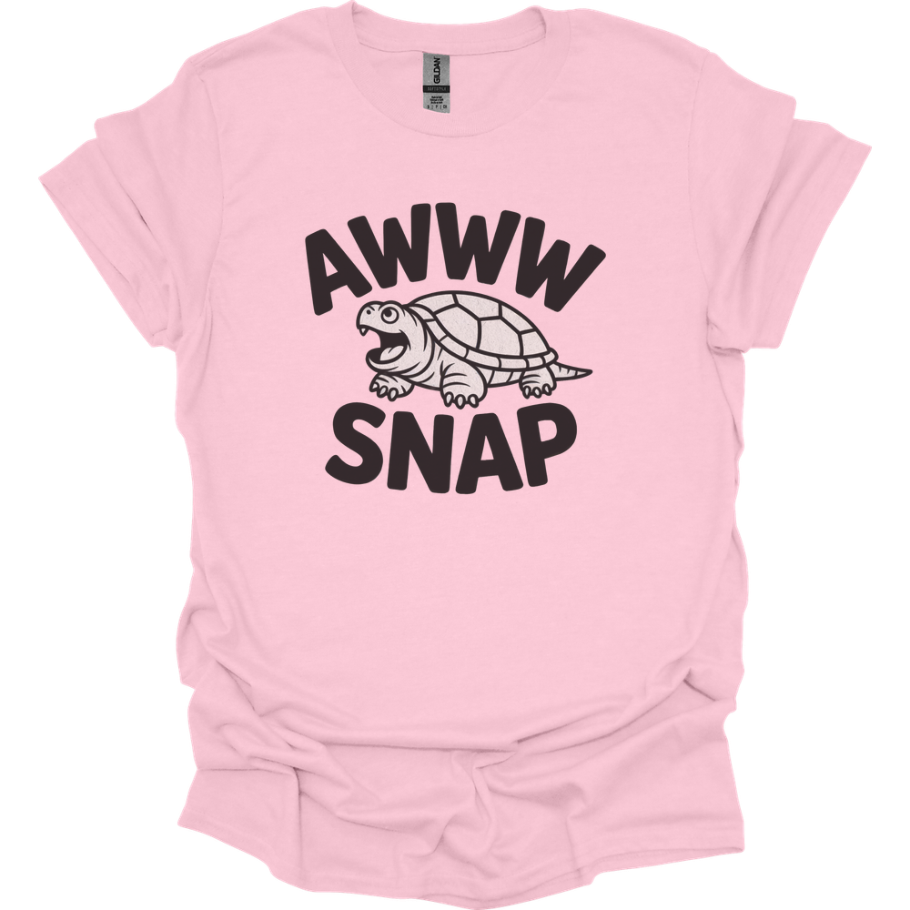 Aww Snapping Turtle Adult Dark - Light Pink