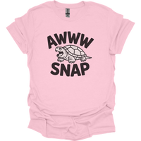 Aww Snapping Turtle Adult Dark - Light Pink