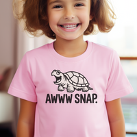 Awww Snap Child Dark - Light Pink