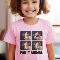 Party Animal Child Dark - Light Pink