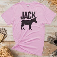 Jack Ass (Adult Unisex Tee) - Light Pink