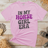 Horse Girl Era Tee - Light Pink