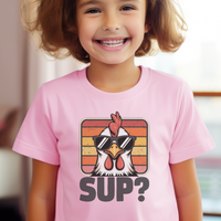 Sup Child Tee - Light Pink