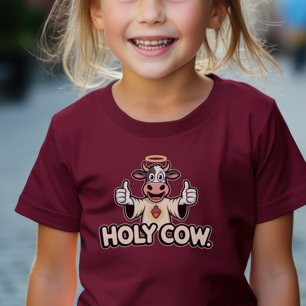 Holy Cow Child - Maroon