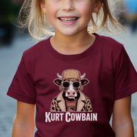 Kurt Cowbain Child Dark - Maroon