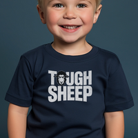 Tough Sheep Toddler T Shirt - Navy