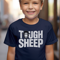 Tough Sheep Child T Shirt - Navy