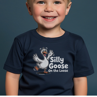 Silly Goose On The Loose Toddler - Navy