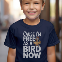 Cause Im Free As A Bird Now Child - Navy