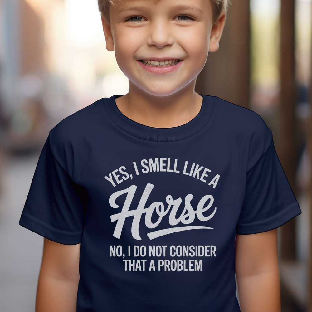 Yes I Smell Like A Horse Child - Navy