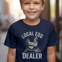 Local Egg Dealer Child - Navy
