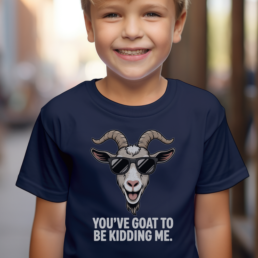 Youve Goat To Be Kidding Me Child - Navy
