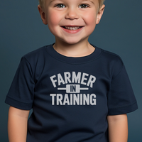 Farmer In Training Toddler Dark - Navy