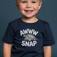Awww Snapping Turtle Toddler Dark - Navy
