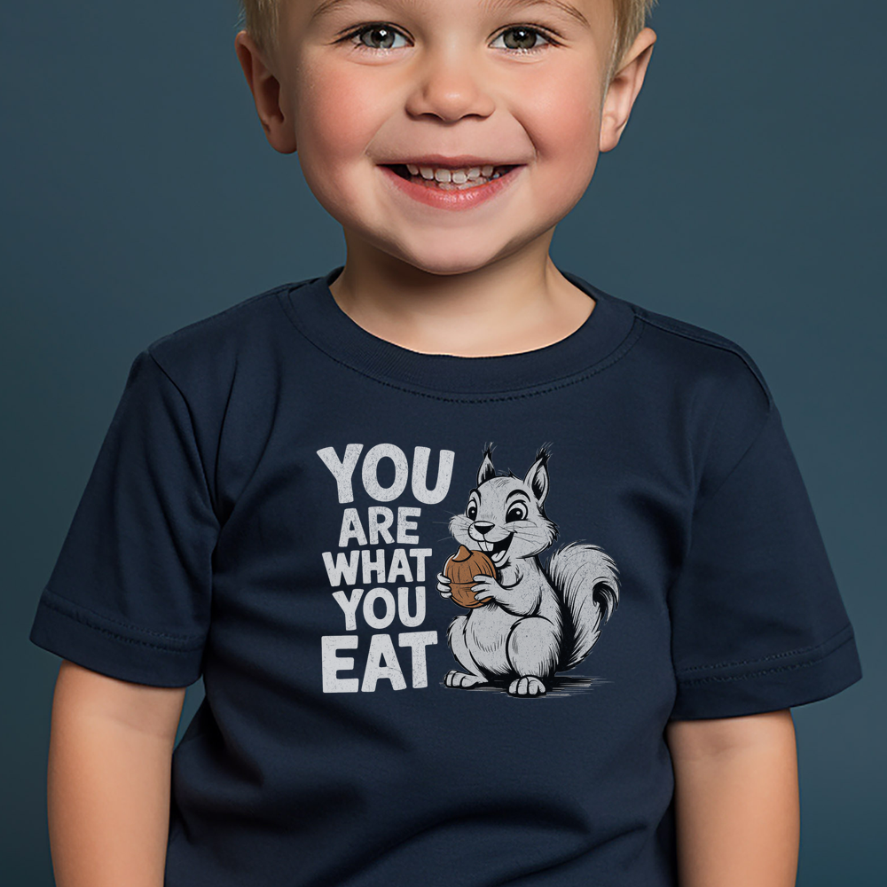 You Are What You Eat Toddler - Navy