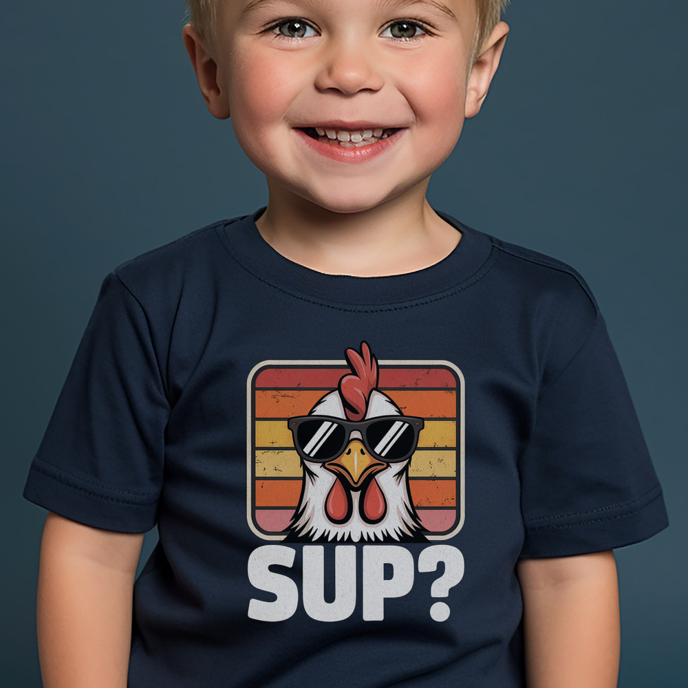 Sup Toddler Tee - Navy