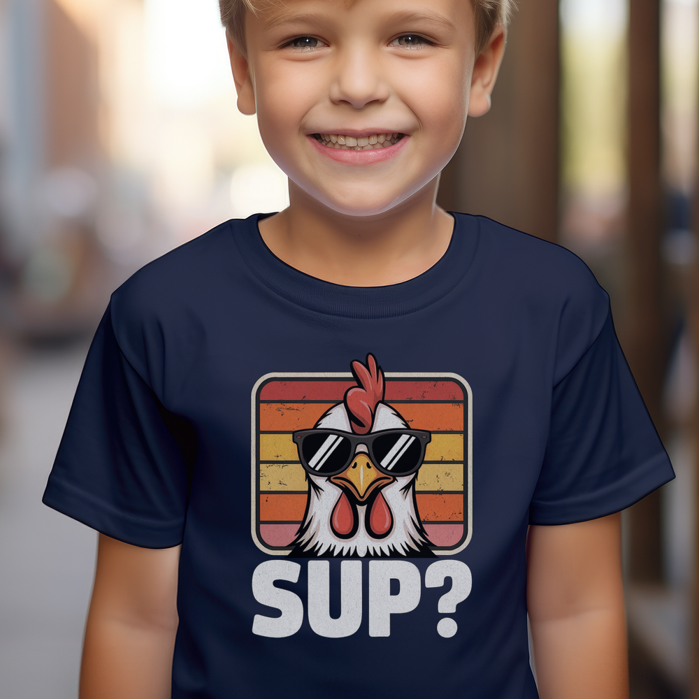 Sup Child Tee - Navy