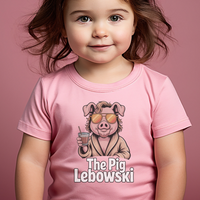 The Pig Lebowski Toddler - Pink